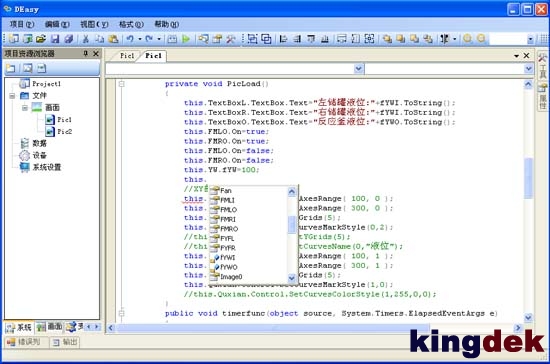 Configuration software integrated development environment